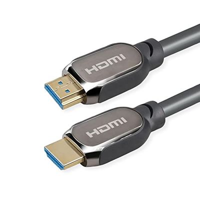 ROLINE ATC 8K HDMI Ultra HD kabel met Ethernet, ST/ST, zwart, 2 m