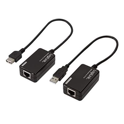 LogiLink UA0021D Extensor USB 2.0 (extensão por cabo RJ45) até 50 m