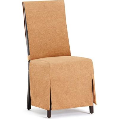 ECOMMERC3 | 2 Fundas Silla Universal y Versátil – Funda Silla Color Mostaza Protector Fácil de Colocar para Respaldo, Asiento y Brazos