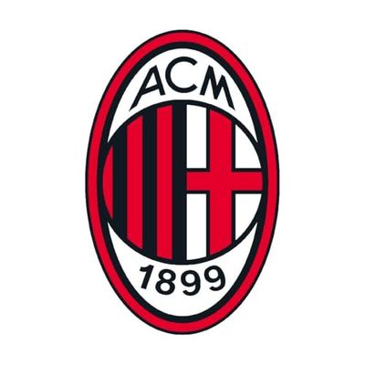 A.C. MILAN - Sportfles van kunststof met AC Milaan-logo, officieel product, 750 ml