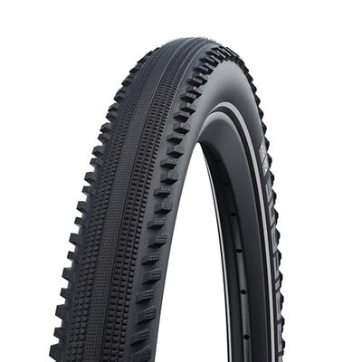 Schwalbe Hurricane, unisex fietsband voor volwassenen, zwart, één maat
