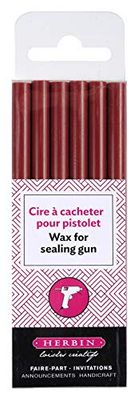 Herbin Wax Gun Sticks - Cherry, 6 Sticks