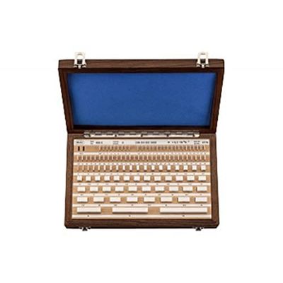 Mahr 4800028 MarGage 408 C - Juego de bloques de medición rectangular, cerámica, grado 0