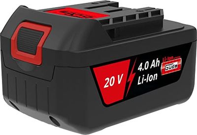 Güde 95811 Batteria AP 20-40.1 (batteria agli ioni di litio 20 V, 4 Ah, 80 Wh, indicatore di stato di carica, adatto per tosaerba a batteria n. 95809 e 95814, peso 0,6 kg)