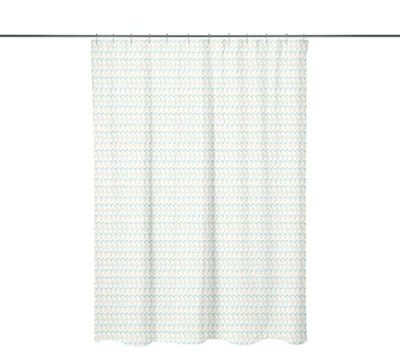Bonamaison, Rideau de Douche Imprimé Numériquement, Anneaux de Rideau de Douche Inclus, 1 Pièce, 140X200 Cm - Conçu et fabriqué en Turquie