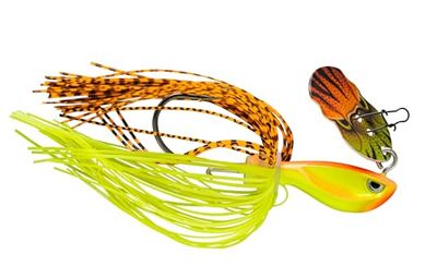 Rapala – Rap -v Piked Bladed Jig Fishing Lure Lightless Construction (Wismut) – flöda med betesvatten – Variabelt simdjup – storlek 10 cm/17 g – Tillverkad i Estland – het tiger