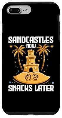 SANDCASTLES NOW SNACKS LATER Custodia per iPhone 7 Plus/8 Plus