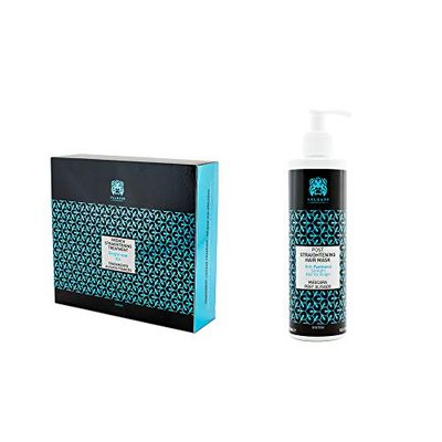 Valquer Professional Pack French Straightening Hair Treatment + Post Treatment Hair Mask - Keratin Straightening (2 Units)