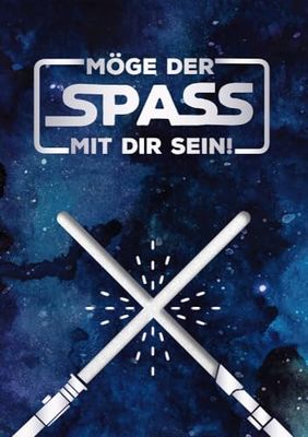 Grafik-Werkstatt Carte de vœux d'anniversaire, avec son, chanson « Star Wars »