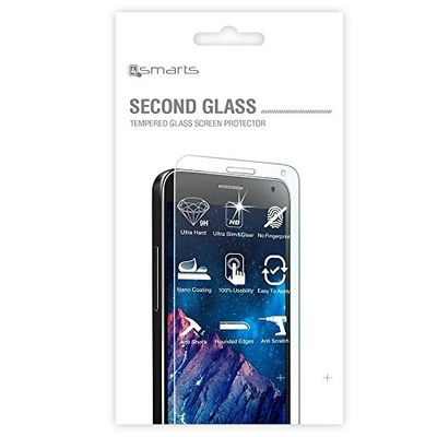 4smarts Second Glass/härdat glas/skyddsglas/hårt glas skärmskydd för Samsung Galaxy Note Edge