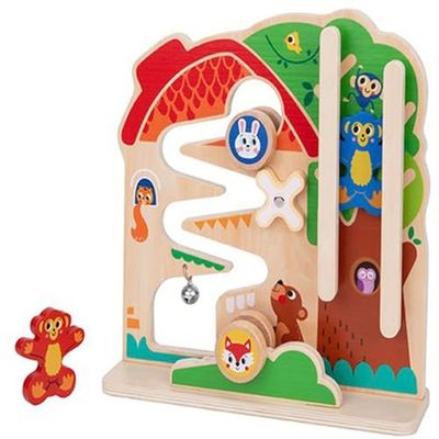 Tablero de Madera para motricidad (Incluye Accesorios)