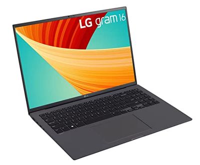 LG Portable Gram 16Z90R-G.AP78F Intel Core i7-1360P 16GoDDR5 1ToSSD Intel Iris XE Graphics 16 QHD+ IPS 350Nits WIN11Pro Noir Clav rétroéclairé