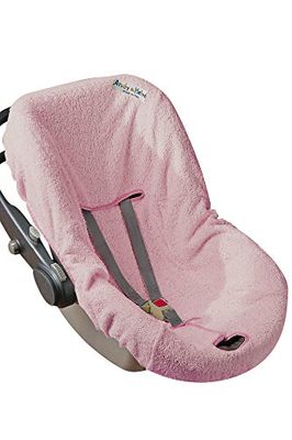 Andy & Helen Housse de siège en éponge. Pratique et confortable à insérer grâce aux angles élastiques adhère à tous les ovules de taille standard - Rose