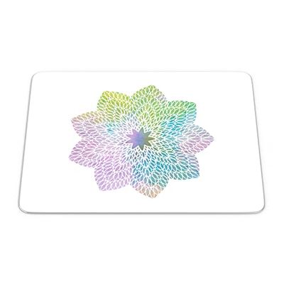 Bonamaison, Rectangle Pop Art Digital Printed Mouse Pad, Non-Slip Base, for Office and Home, Size: 22 x 18 cm