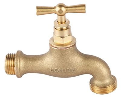 Boutt 2103315 R15B - Torneira de jardim (latão, 15 x 21, 20 x 27)