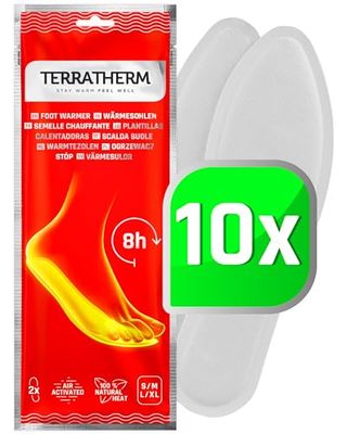 Zoolverwarmers- 10 paar M, warmtezolen voor schoenen van alle types, warmte inlegzool, 100% natuurlijke warmte, warmte inlegzolen voor schoenen, voetwarmers zolen gedurende 8 uur warme voeten