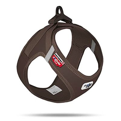 curli Vest Harness Clasp Softshell Brown 2XS