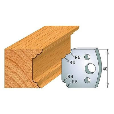 CMT ORANGE TOOLS 691.042 - PAR DE CONTRACUCHILLAS 40x4mm