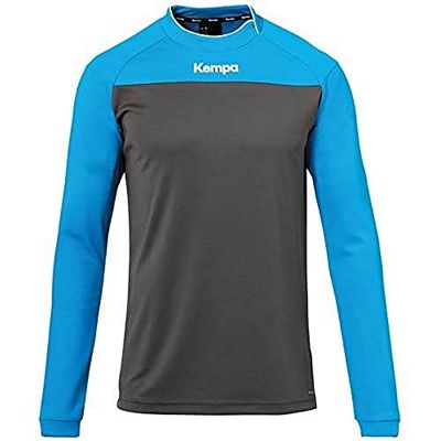 Kempa Prime Longsleeve Type de Haut Homme, Multicolore (Antracita Azul), L