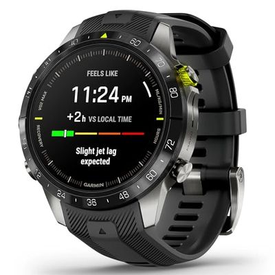 Garmin Reloj Inteligente MARQ Athlete (Gen 2) con Herramienta Moderna, Color Negro