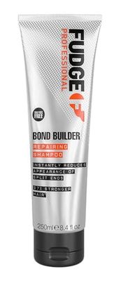 Fudge Professional Bond Builder Repairing Shampoo, Strengthening PlexPro Technology, Split End Reducing Bond- Fuse Technology, Sulphate Free and Vegan, 250ml