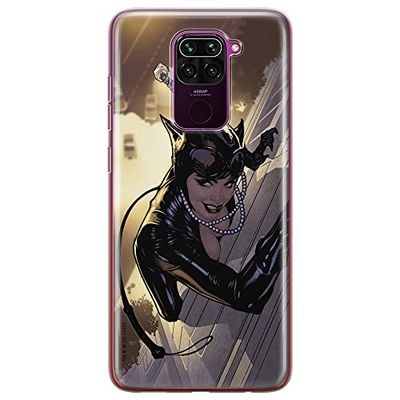 ERT GROUP mobiel telefoonhoesje voor Xiaomi REDMI NOTE 9 origineel en officieel erkend DC patroon Catwoman 006 optimaal aangepast aan de vorm van de mobiele telefoon, hoesje is gemaakt van TPU
