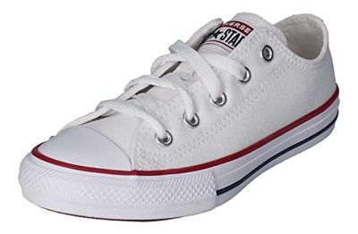 Converse Crianças 3J238 AS OX rosa Can, Branco, 34 EU