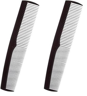 LA MODA DRESSING COMB BLACK (Pack of 2)