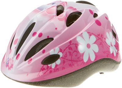 Carpoint 5036452 - Casco da bici, da bambina, con fiori, misura S