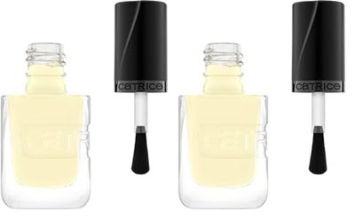Catrice Cosmetics Gel Affair Nail Lacquer Vernis à Ongles, Longue durée, Facile à enlever, Brillant, Intense (10,5 ml) (Lot de 2)