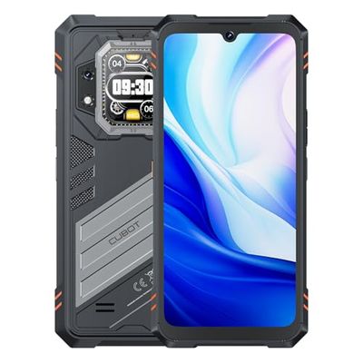 Cubot Kingkong Star 2 - Smartphone de 6.72" FHD+, 24GB (12GB+12GB) RAM y 256GB ROM, Cámara Triple 100 MP + Macro 5 MP, Batería 5100mAh, Android 14, Procesador MediaTek Dimensity 8200, Color Negro