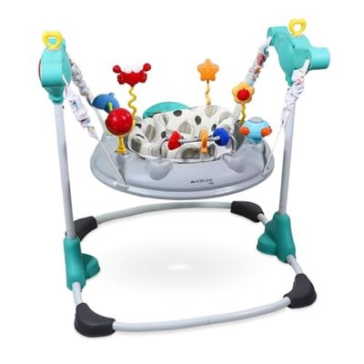 Mobiclinic®, Baby Activity Centre, 3 Hoogtes, Interactief Speelgoed, Tijger, Baby Wipstoeltje, Met Muziek en Licht, +6 Maanden, 360° Draaibare Zitting, Wasbaar