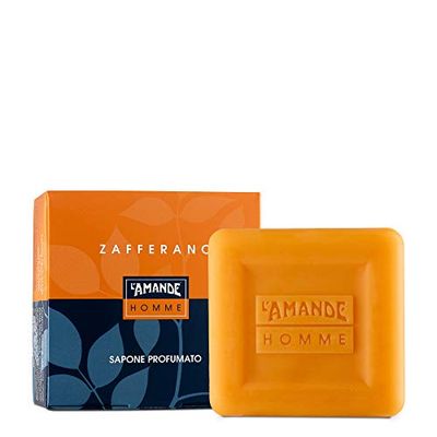 L'Amande Saffron Scented Soap in Gift Box - 150 ml