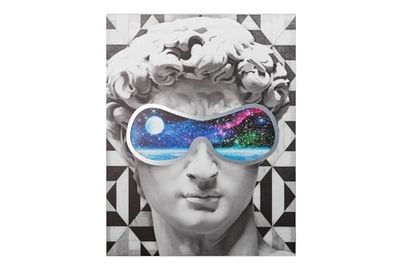 Cuadro David Gafas Galaxy 117X3X147 Cm