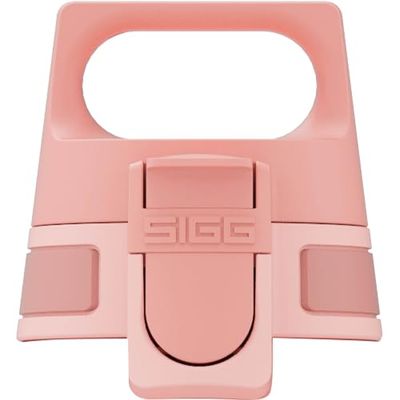 SIGG WMB ONE górne różowe zamknięcie (jeden rozmiar), część zamienna do butelki do picia SIGG, jednoręczna i szczelna nasadka zamykająca