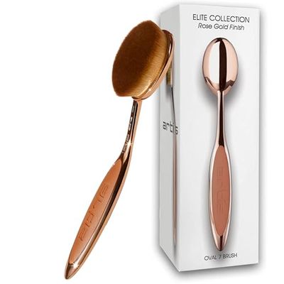 Artis Elite Oval 7 Brush - Brocha de maquillaje ovalada - Brocha de base - Base de maquillaje, cuidado de la piel - Uso con líquidos, polvos, cremas, acabado de aerógrafo - Aplicador de base - Brocha