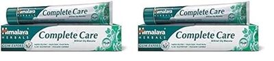 Himalaya Herbals Complete Care Herbal Gum Expert Toothpaste with miswak, neem, pomogrenate|Prevents Cavity and Tooth Decay|Removes Plague|Free from parabens 100% vegetarian- 75ml (Paquete de 2)