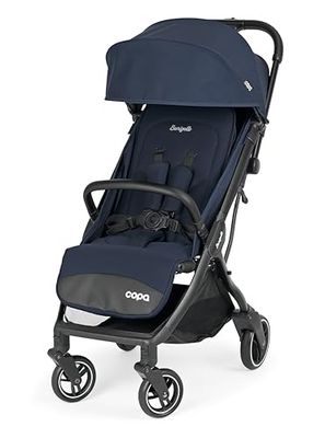 BURIGOTTO COPA BLÅ Barnvagnen som stänger av sig själv! Godkänd från födseln (upp till 22 kg)