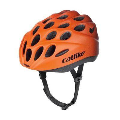 Catlike Kitten Casco, Unisex-Youth, Naranja, M
