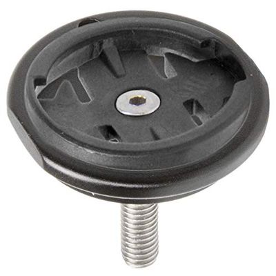 M-Wave Unisex Adult Davenport uchwyt na mostek, czarny, do montażu 1 1/8" trzpień widelca/ahead