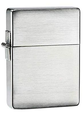 Zippo Feuerzeug 60001173 1935 réplica with out lashes briquet, unissexo, cromado rushed, 5 1/2x3, 1/2-Cm