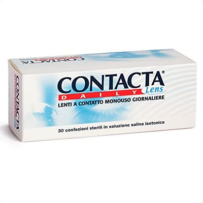 Contacta, Daily Lens 30, Lenti a Contatto Giornaliere per Miopia, Lenti a Contatto Usa e Getta Sicure e Facili da Applicare, Diottrie -6,50, Confezione da 30 Lenti Monouso