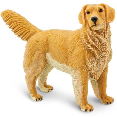Safari Ltd Cane Golden Retriever 9.4 cm | Figure di cani e gatti | Giocattoli per bambini | Non tossico e privo di BPA | Adatto per bambini dai 3 anni