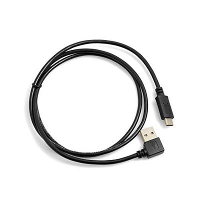 System-S 57388500 USB 3.1 Tipo C Maschio a USB 2.0 Tipo A Maschio Destro angolare Cavo