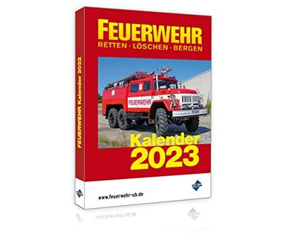Calendrier 2023 Motif pompiers