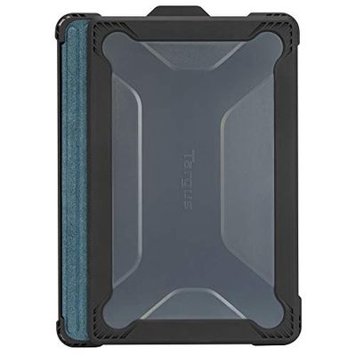 Targus SafePort - Custodia robusta per Apple iPad (2017/2018), 9,7" iPad Pro e iPad Air 2, con supporto per mani libere, protezione da cadute di grado militare Nero