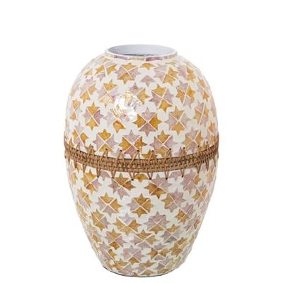 Alexandra House Living Vase Nacre 24 x 24 x 32 cm