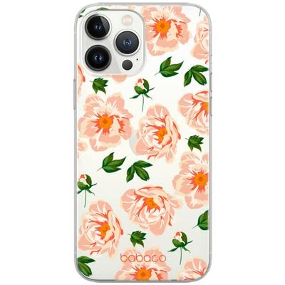 ERT GROUP mobiltelefonfodral för Samsung F62 / M62 originalt och officiellt licensierat Babaco mönster Flowers 014 optimalt anpassad till formen på mobiltelefonen, gedeeltelijk transparant