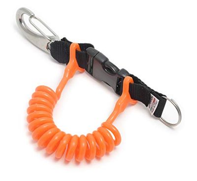 Bästa dykare klämma färg stark rock orange, utdragbar, orange