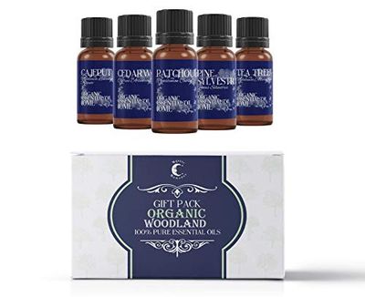 Essential Oil Starter Pack - Oli organici del bosco - 5 x 10 ml - 100% puro